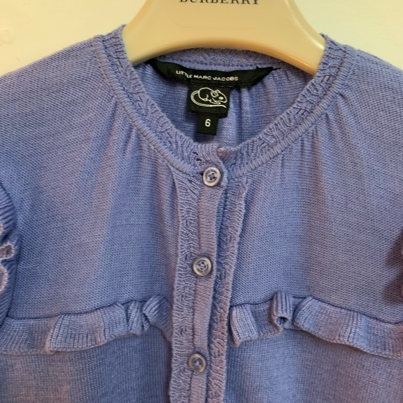 Little Marc Jacobs Ruffle Cardigan - Picture 4 of 8